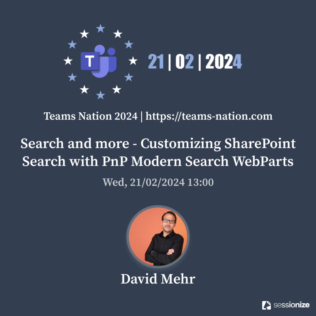 mehr search and more customizing sharepoint search with pnp modern search webparts 553843